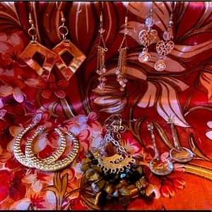 Earrings Lot for Pierced Ears.